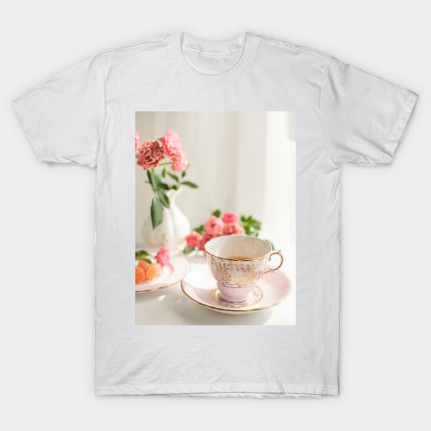 Classy Tea Cup T-Shirt by NewburyBoutique